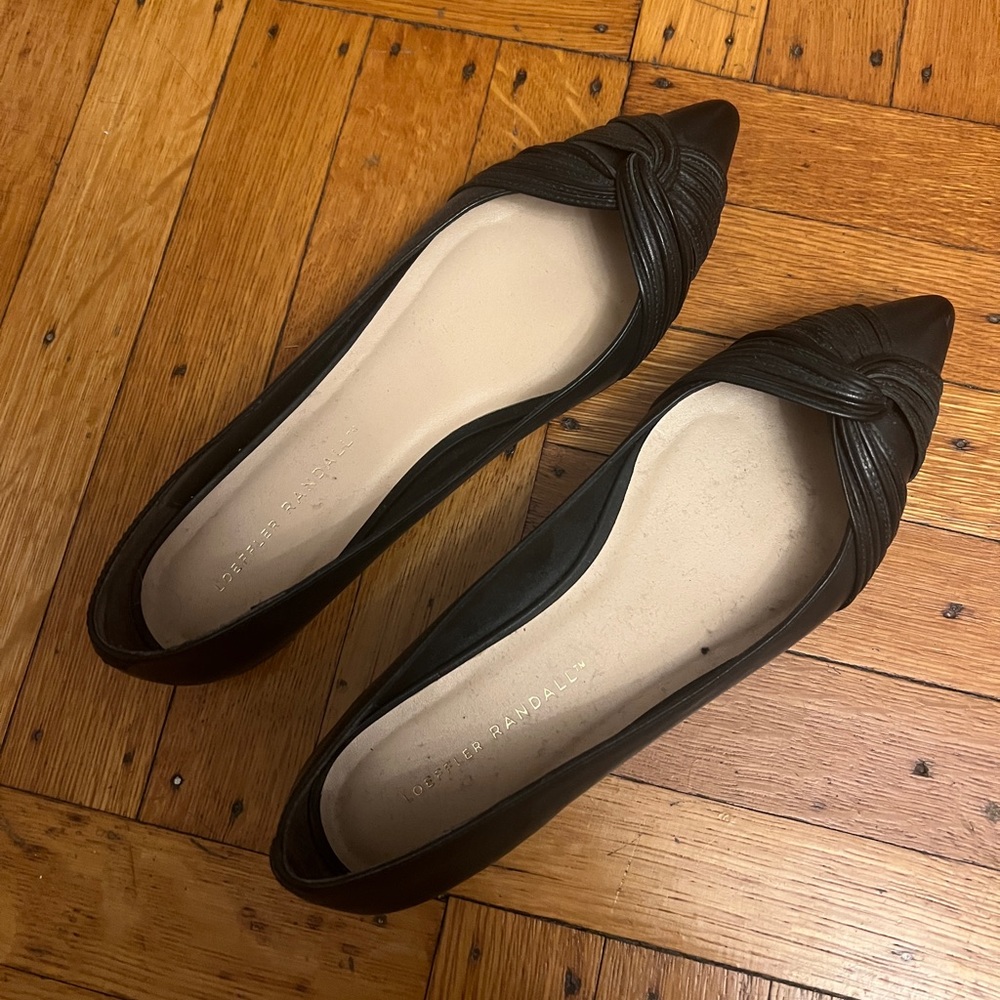 Loeffler Randall Black Ballet Flats